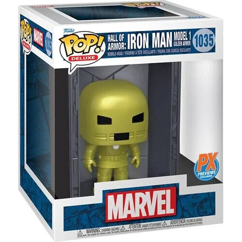 NEW SEALED 2022 Funko Pop! Marvel Iron Man Hall of Armor Model 1 Figure