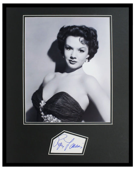 Piper Laurie Signed Framed 16x20 Photo Display JSA