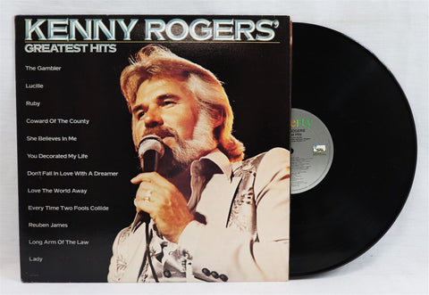 VINTAGE 1980 Kenny Rogers Greatest Hits LP Vinyl Record Album 