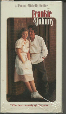 Frankie & Johnny VINTAGE VHS Cassette Al Pacino Michelle Pfeiffer