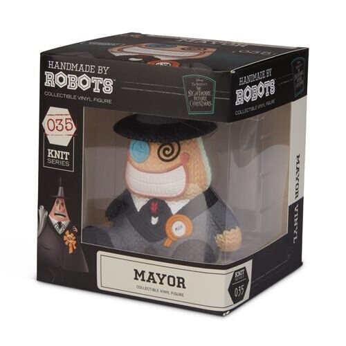 NEW SEALED 2022 Handmade by Robots Nightmare Before Christmas Mayor Figure