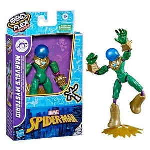 NEW SEALED 2022 Marvel Spider-Man Bend and Flex Mysterio Space Action Figure