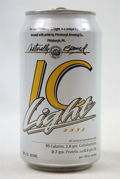 VINTAGE Jerome Bettis Iron City Beer IC Light Empty Can Steelers