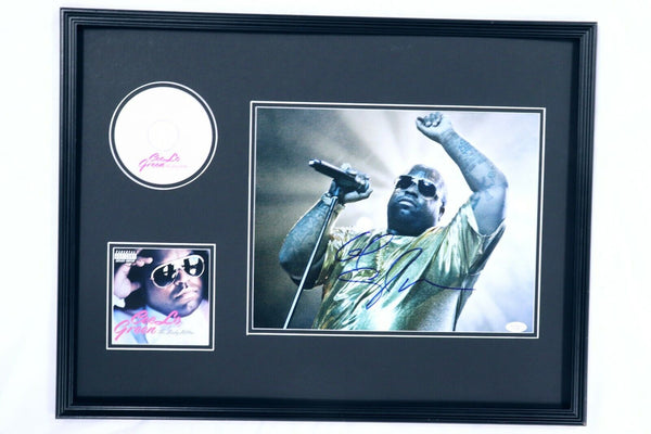 Cee Lo Green Signed Framed 18x24 Photo & CD Display JSA