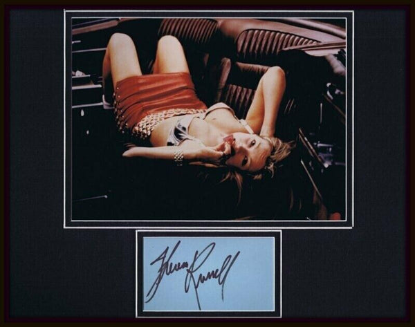 Theresa Russell Signed Framed 11x14 Photo Display 