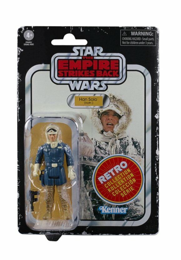 NEW SEALED 2020 Star Wars Retro Han Solo Action Figure Walmart Exclusive