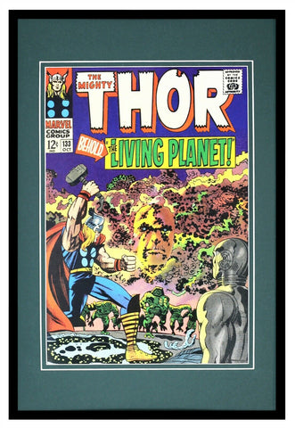 Thor #133 Marvel Ego Framed 12x18 Official Repro Cover Display