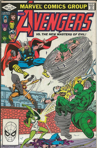 Avengers #222 ORIGINAL Vintage 1982 Marvel Comics She Hulk