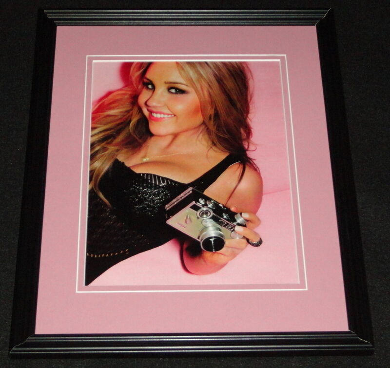 Amanda Bynes 2010 Framed 11x14 Photo Display