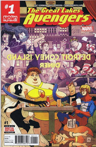 Great Lakes Avengers #1 2017 Marvel Comics Will Robson Cover 