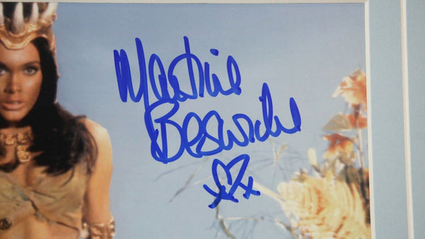 Martine Beswick Signed Framed 11x14 Photo Display AW James Bond Girl