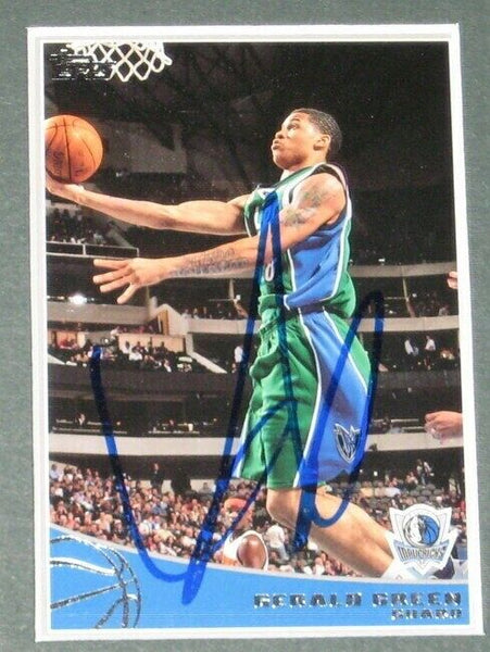 Gerald Green DUNK CONTEST Signed Framed 11x17 Photo Display Celtics