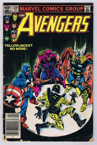 Avengers #230 ORIGINAL Vintage 1983 Marvel Comics Yellowjacket Newsstand