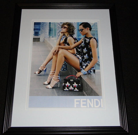 Fendi Heels Handbags 2015 11x14 Framed ORIGINAL Advertisement 