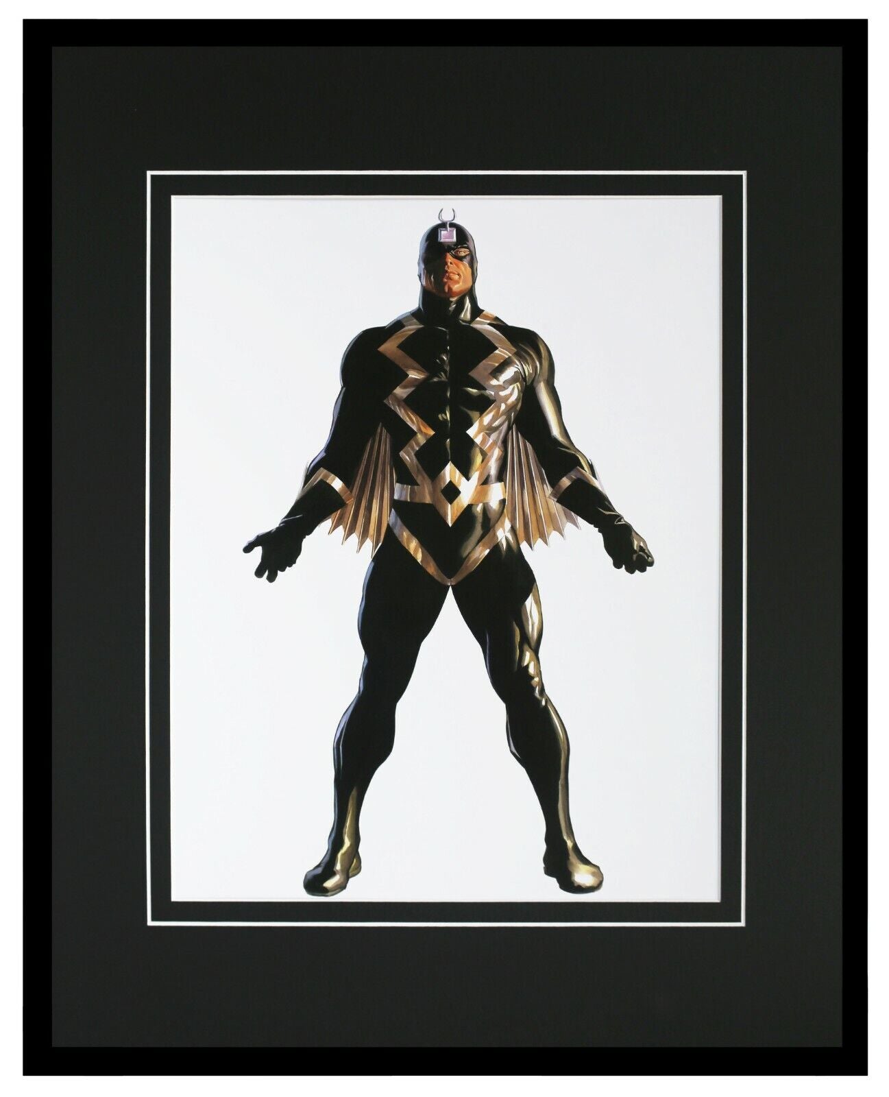 Black Bolt Framed 16x20 Alex Ross Official Marvel Poster Display  