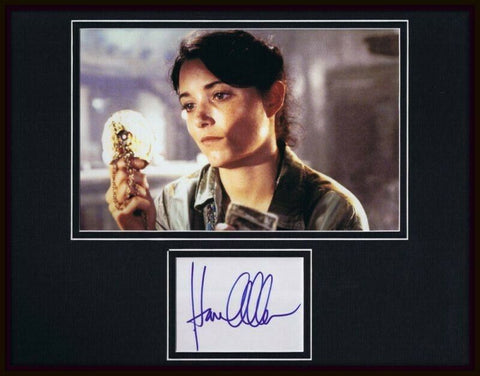 Karen Allen Signed Framed 11x14 Photo Display JSA Indiana Jones