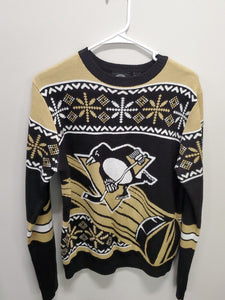 Pittsburgh Penguins Ugly Christmas Sweater MEDIUM M