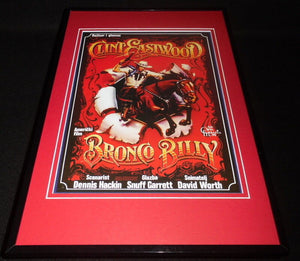 Bronco Billy 11x17 Framed Repro Poster Display Clint Eastwood