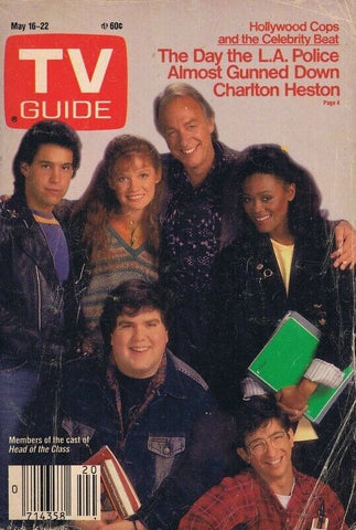 ORIGINAL Vintage May 16 1987 TV Guide No Label Head of the Class Cast