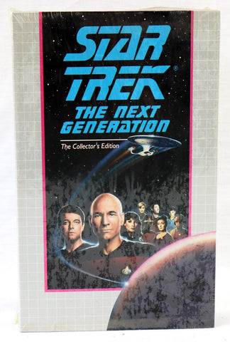 Star Trek Next Generation Collector's Edition VINTAGE SEALED VHS Cassette 8184