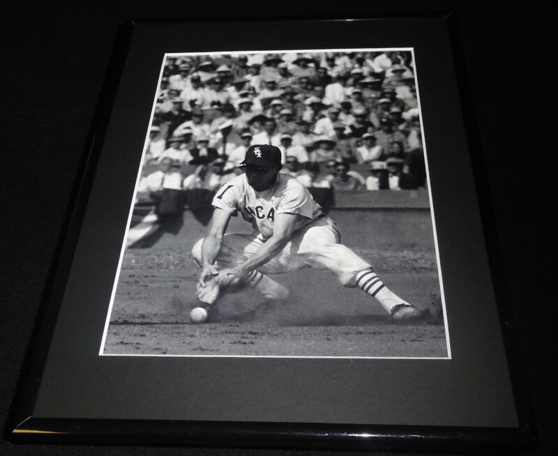 Luis Aparicio Framed 11x14 Photo Display White Sox