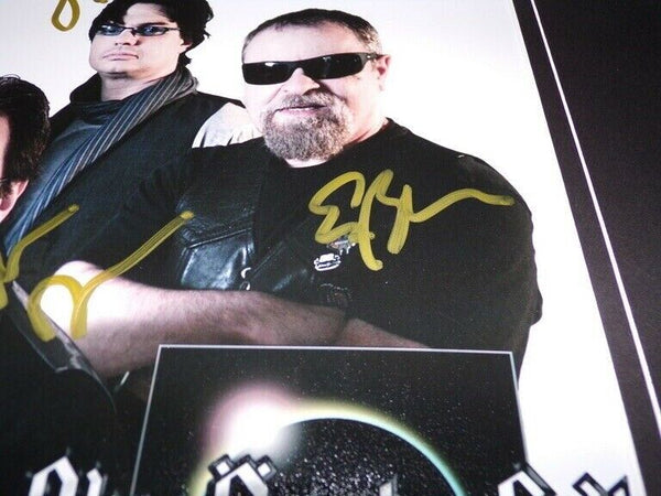 Blue Oyster Cult Group Signed Framed 16x20 Superhits CD & Photo Set