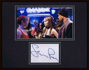 Shoshanna Bush Signed Framed 11x14 Photo Display JSA Dance Flick