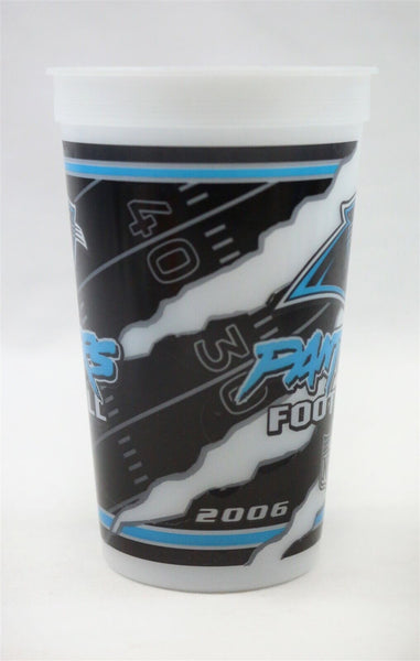 VINTAGE 2006 Carolina Panthers Plastic Drinking Glass Beer Cup 