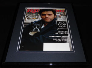 Oscar Isaac Framed 11x14 ORIGINAL 2016 Rolling Stone Magazine Cover Star Wars