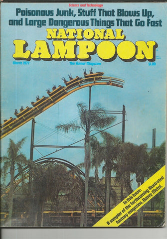 ORIGINAL Vintage March 1977 National Lampoon Magazine