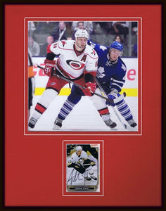 Jordan Staal Signed Framed 11x14 Photo Display Hurricanes Penguins