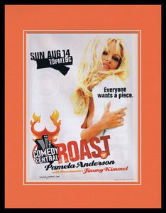 Comedy Central Roast of Pam Anderson 2005 Framed 11x14 ORIGINAL Advertisement 