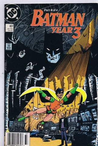 Batman #437 ORIGINAL Vintage 1989 DC Comics 