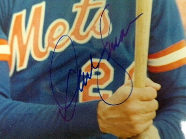 Dave Kingman Signed Framed 11x14 Photo Display JSA Mets