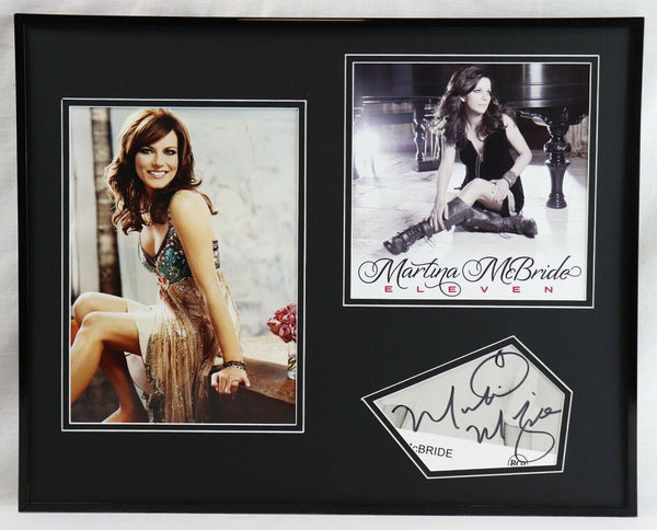 Martina McBride Signed Framed 16x20 Photo Set B