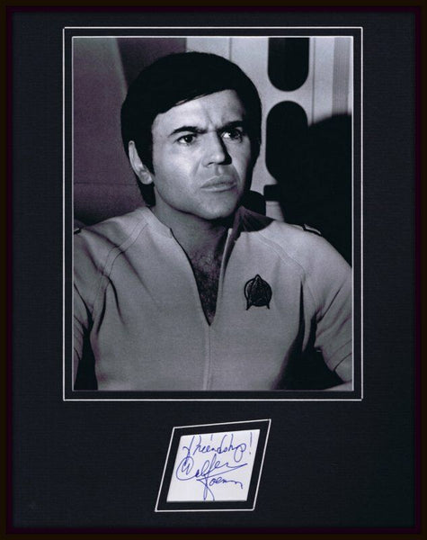 Walter Koenig Signed Framed 11x14 Photo Display Star Trek 