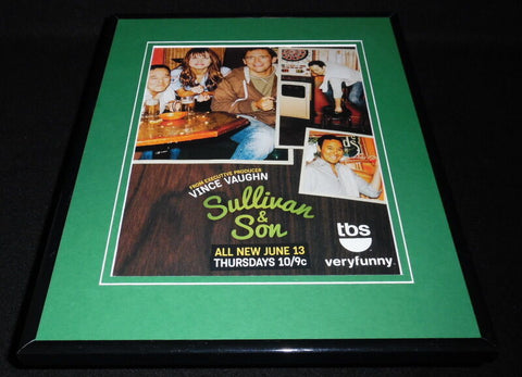 Sullivan & Son 2013 Framed 11x14 ORIGINAL Vintage Advertisement Steve Byrne