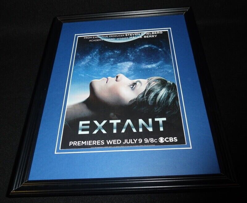 Extant 2015 CBS Framed 11x14 ORIGINAL Advertisement Halle Berry