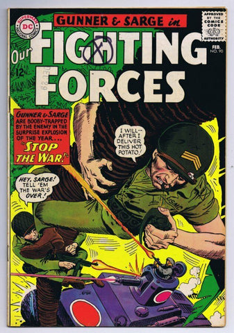 Our Fighting Forces #90 ORIGINAL Vintage 1965 DC Comics 