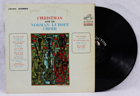 VINTAGE Christmas with the Norman Luboff Choir LP Vinyl Record Album LSP2941