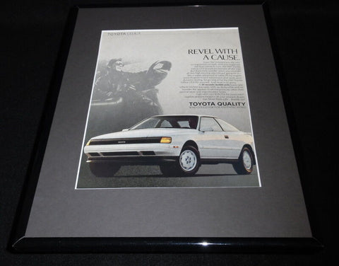 1989 Toyota Celica GT-S Framed 11x14 ORIGINAL Vintage Advertisement