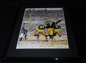 Ben Roethlisberger Steelers Snow Framed 11x14 Photo Display 