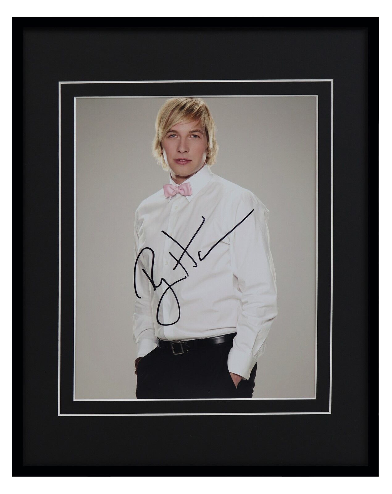 Ryan Hansen Signed Framed 11x14 Photo Display AW Party Down