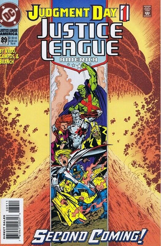 Justice League America #89 ORIGINAL Vintage 1994 DC Comics 