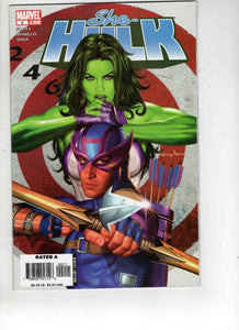 She Hulk #2 2005 Marvel Comics Hawkeye