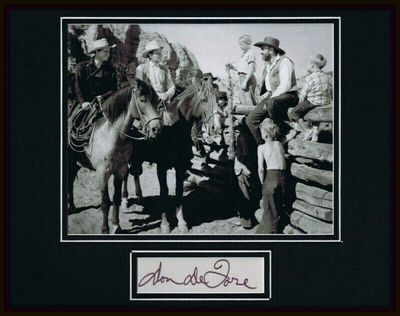 Don Defore Signed Framed 11x14 Photo Display 