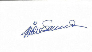  Mike Semrad Signed Business Card Smoke Ring B