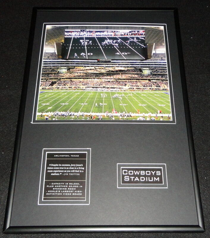 Dallas Cowboys Stadium Framed 12x18 Photo Display