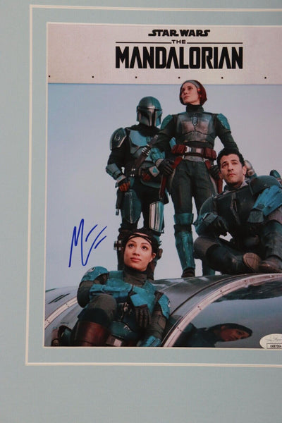 Mercedes Varnardo Signed Framed 11x14 Photo Display BAS Star Wars Mandalorian