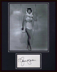 Jane Wyman Signed Framed 11x14 Photo Display